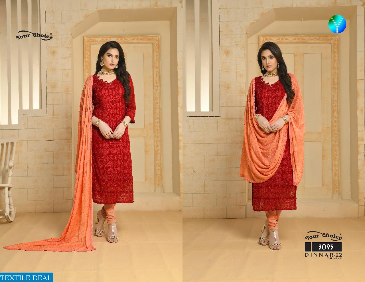 your choice Dinnar vol-22 Wholesale Straight long Suits
