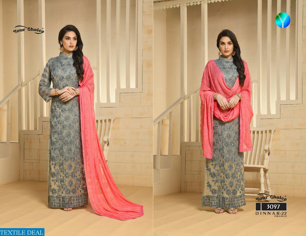 your choice Dinnar vol-22 Wholesale Straight long Suits