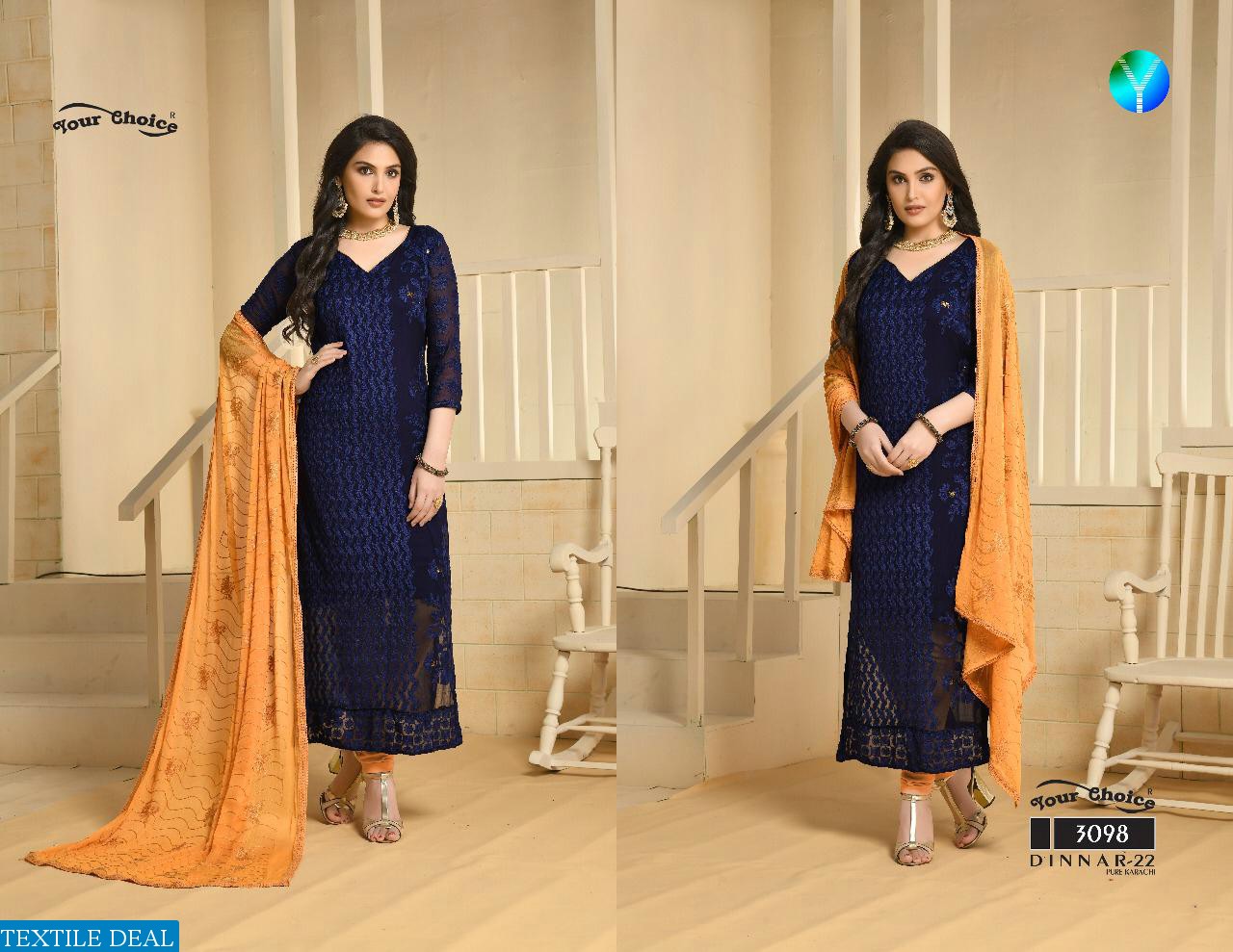 your choice Dinnar vol-22 Wholesale Straight long Suits