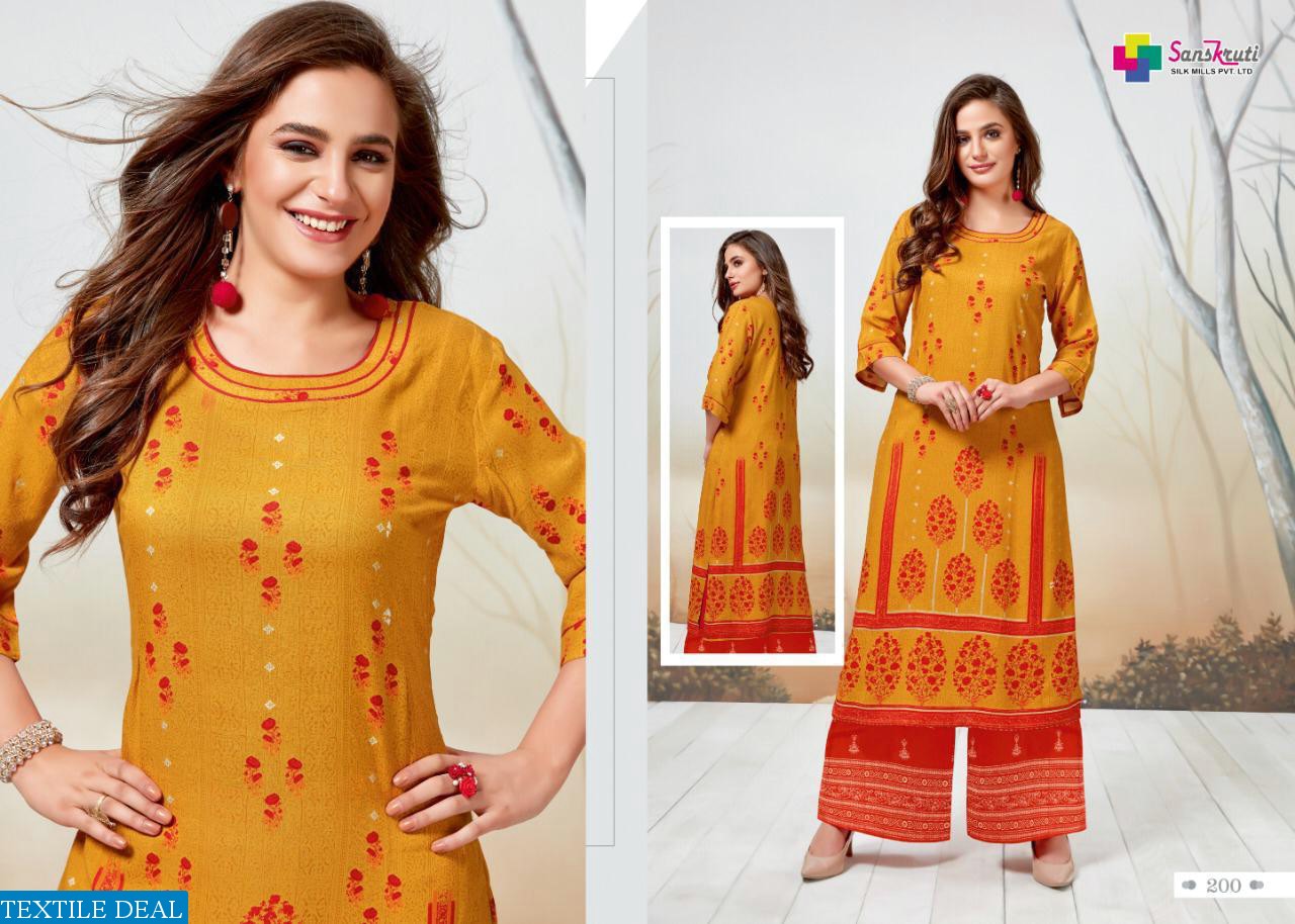 Sanskruti Delisha Wholesale Ready made Two piece Dresses