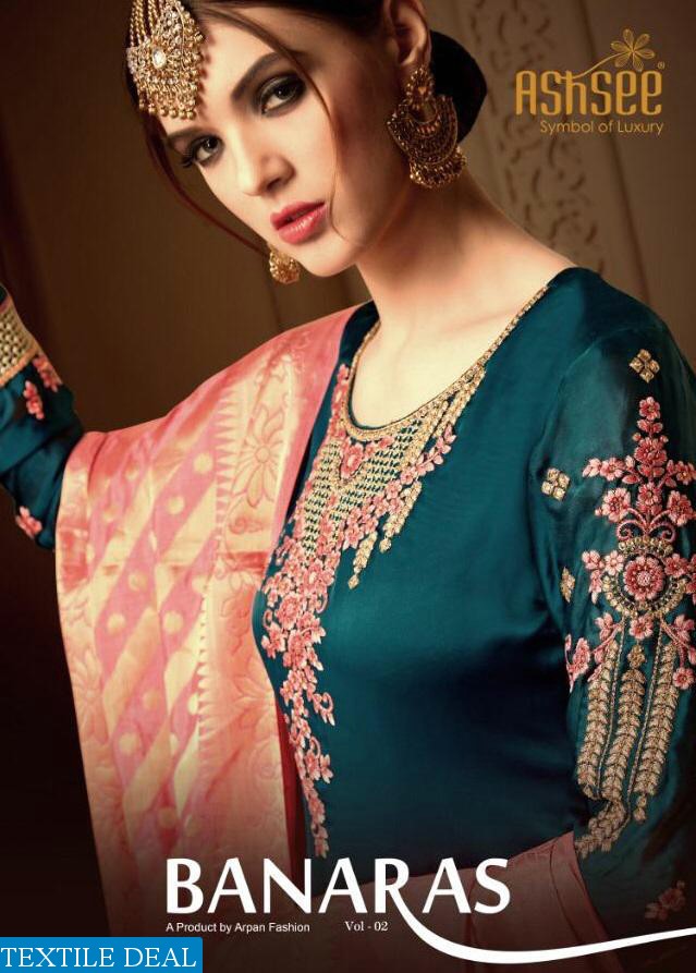 Ashee banaras vol-2 Wholesale long Dresses