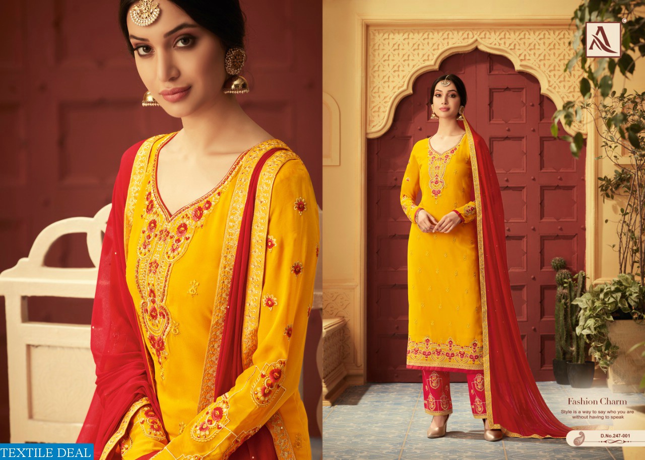 Alok Celebration Wholesale Ethnic Salwar suits