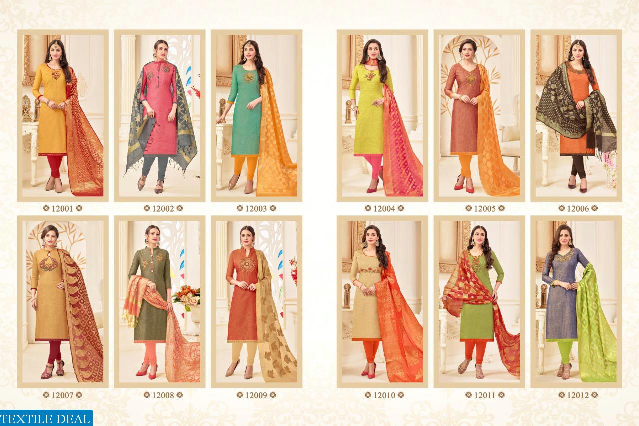 Assian Art naysa vol-4 Wholesale Dress material