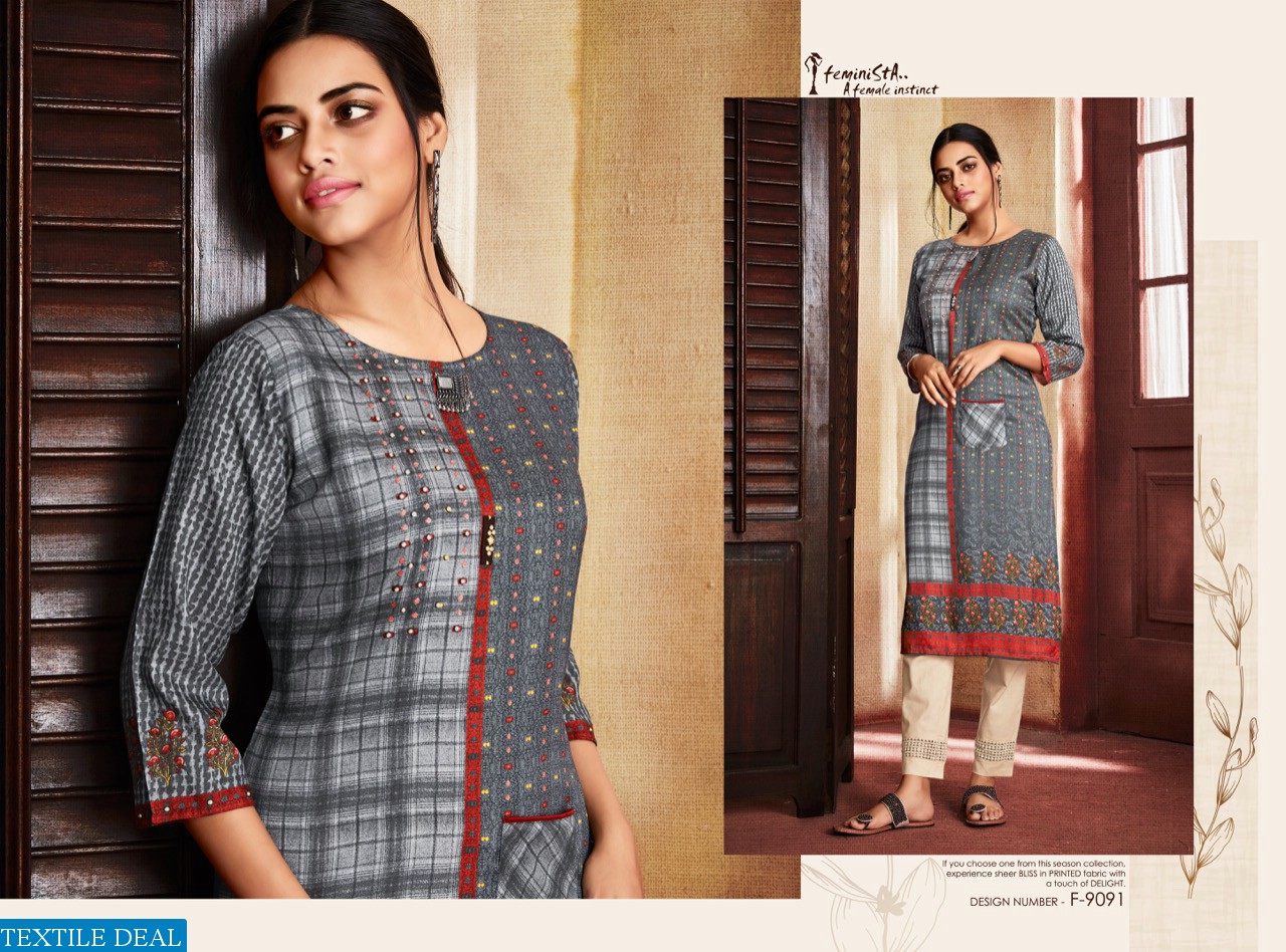 Feminista Adhira Wholesale long Tops