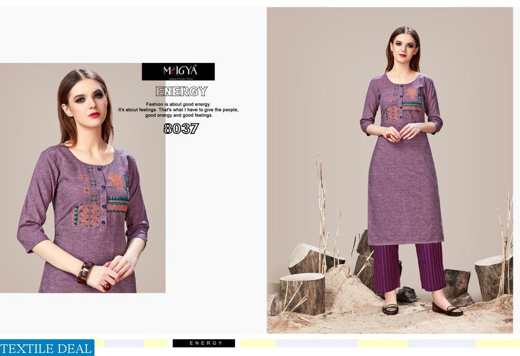 Mrigya Stripes Mania Wholesale Ready Made Top and Pants