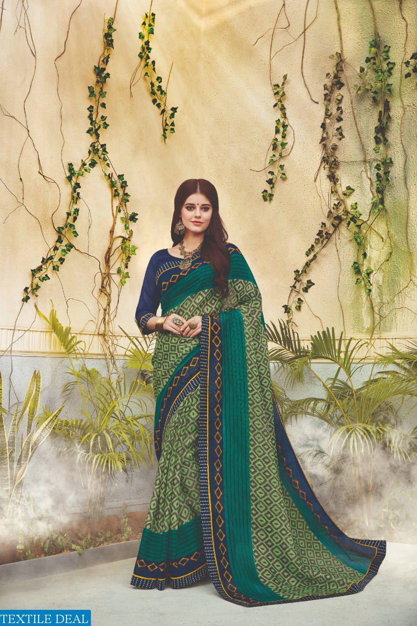 Shangrila Manushi Wholesale printed sarees