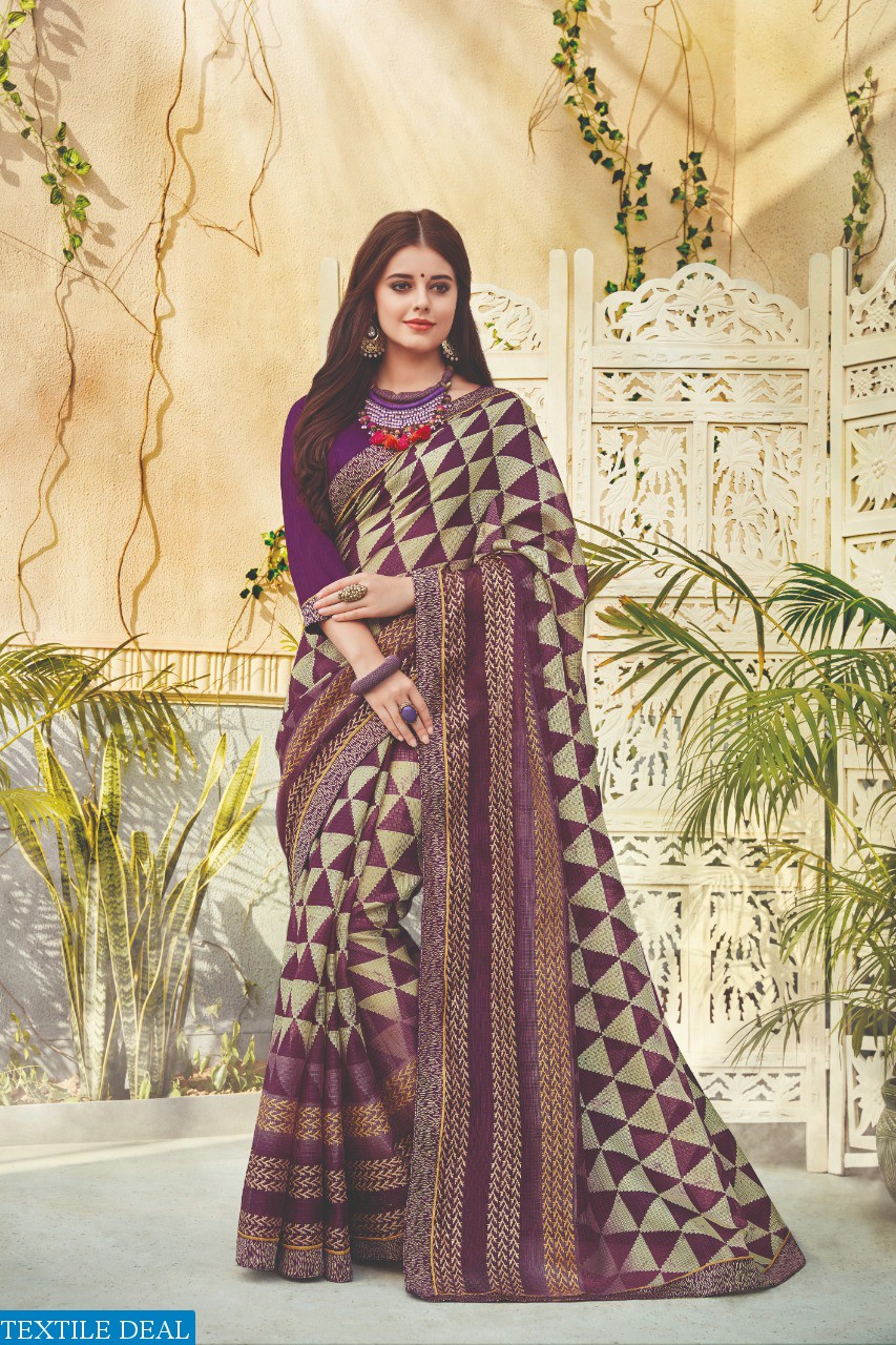 Shangrila Manushi Wholesale printed sarees