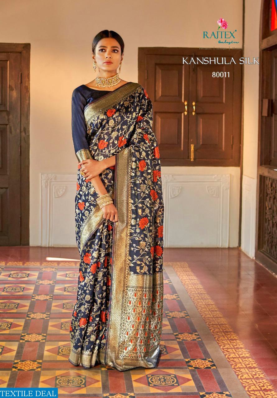 Rajtex Kanshula Silk Wholesale Ethnic Sarees