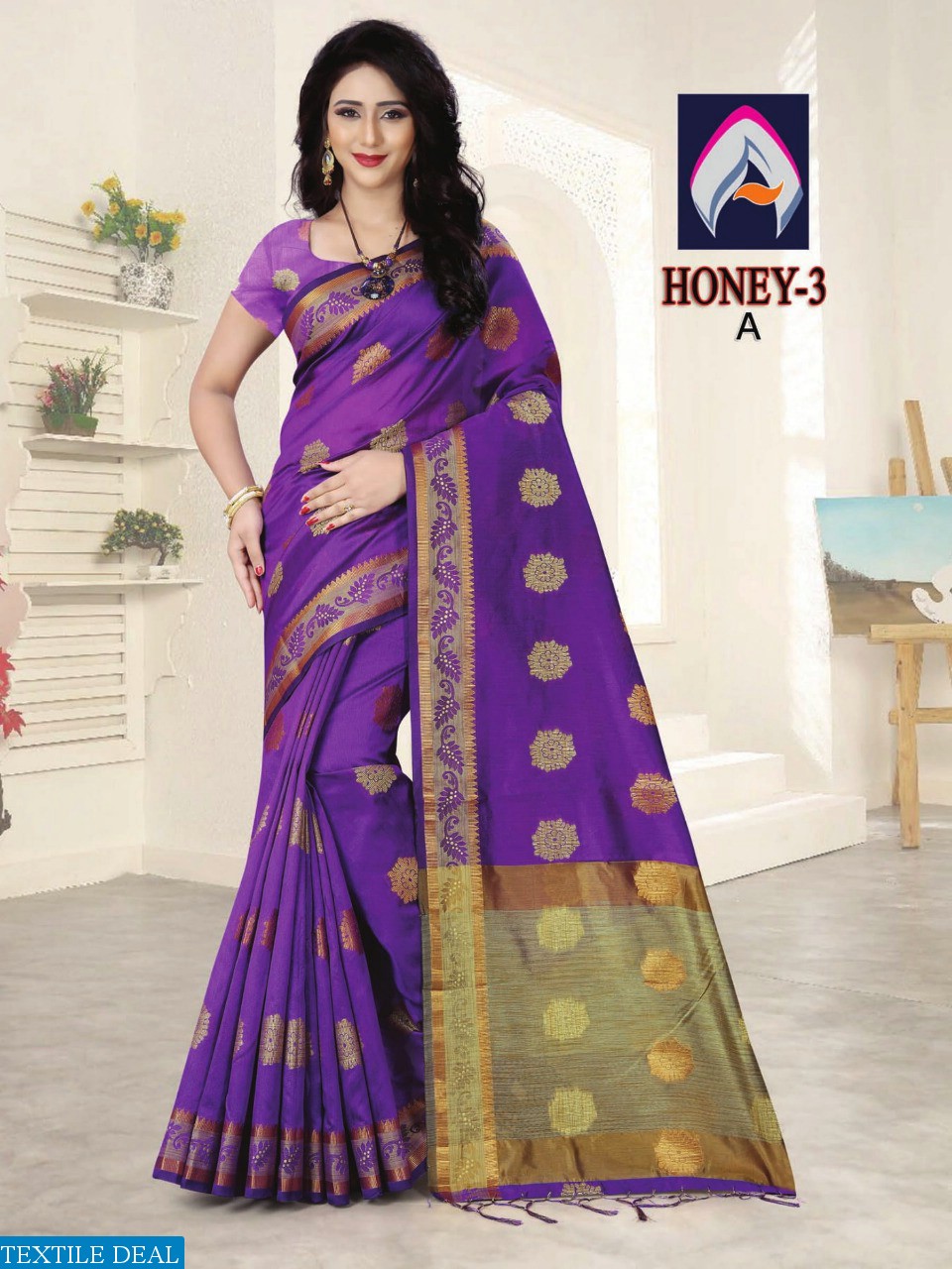 Aanchal Honey vol-3 Wholesale Ethnic Sarees