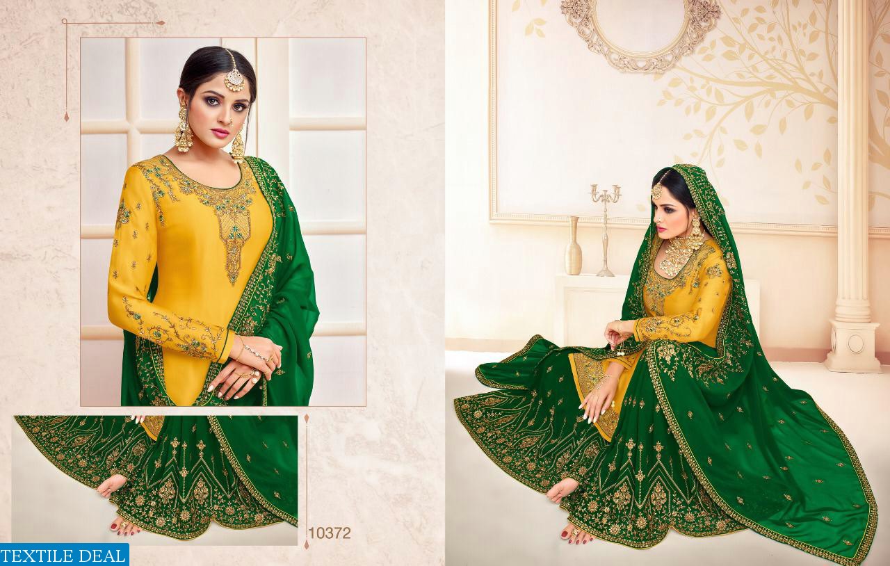 Zisa vol-55 Gharara Wholesale Salwar Suits