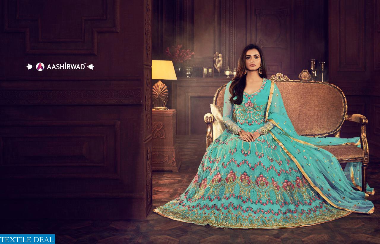 Aashirwad Nafisa Wholesale Designer Ghera Dresses