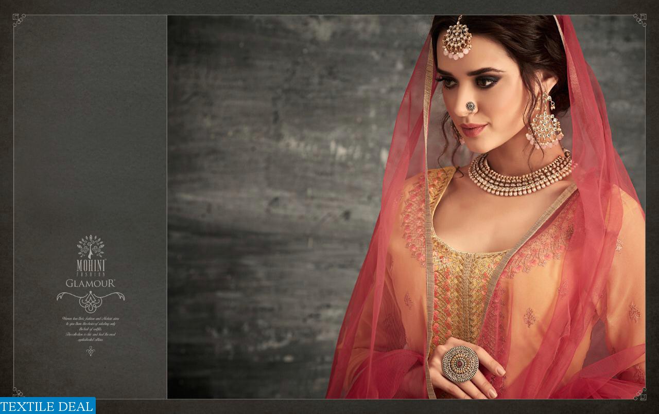 mohini Glamour vol-62 Wholesale party-wear Sarara  Salwar suits