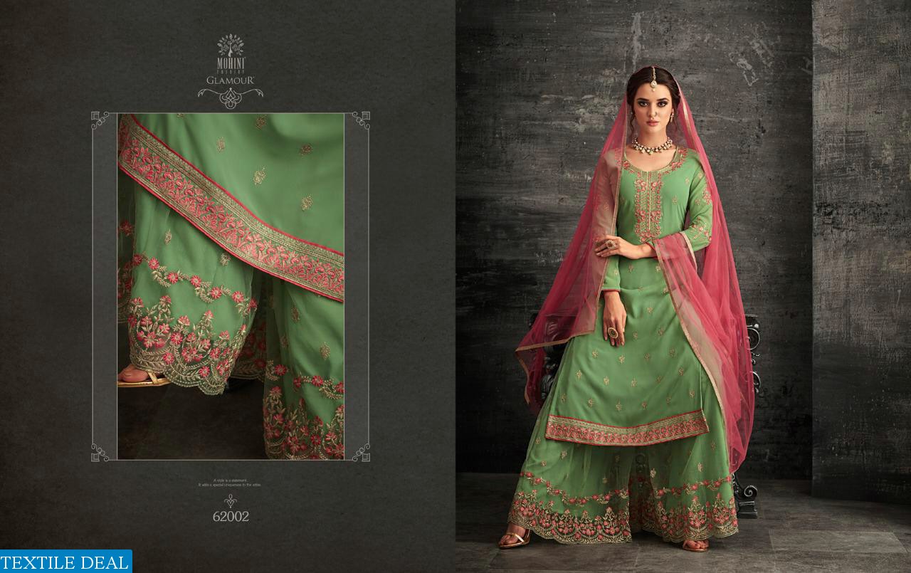mohini Glamour vol-62 Wholesale party-wear Sarara  Salwar suits