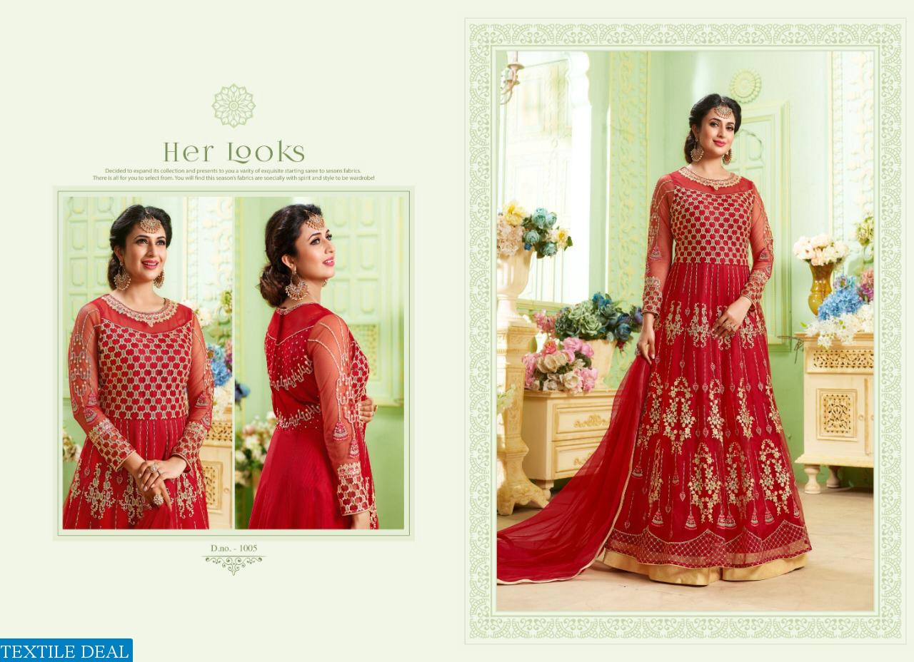 Mrigni vol-6 Wholesale Designer Anarkali Dress