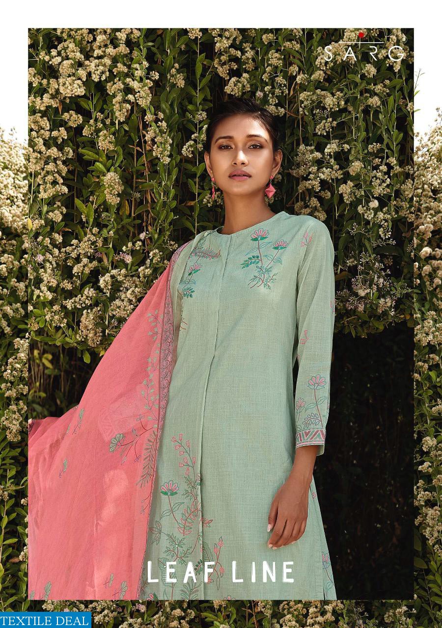 Sarg Leaf Line Wholesale Casual Salwar Suits