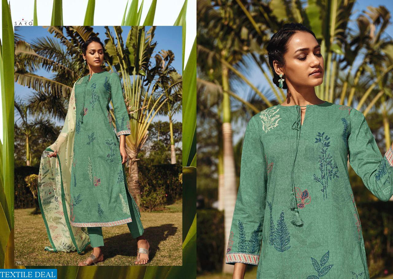 Sarg Leaf Line Wholesale Casual Salwar Suits