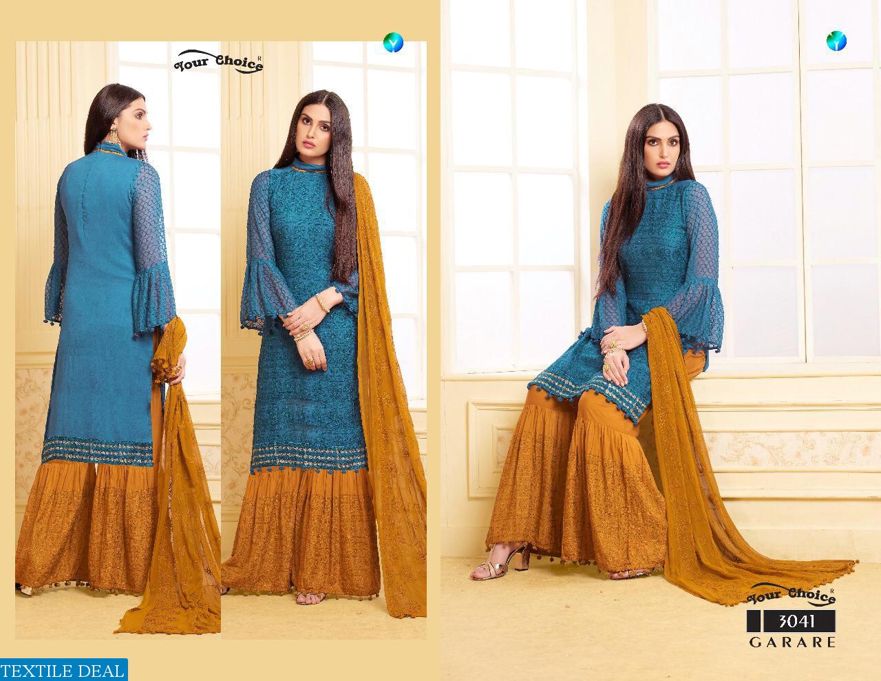 Your Choice Deerham Wholesale Gharara Dresses