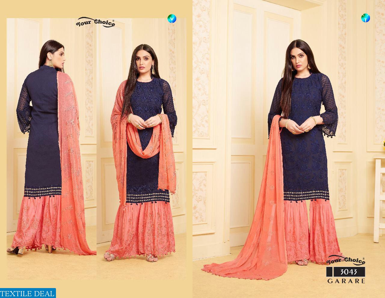 Your Choice Deerham Wholesale Gharara Dresses