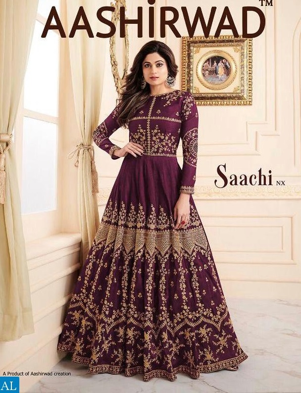 Aashirwad Saachi nx Wholesale Anarkali Suits