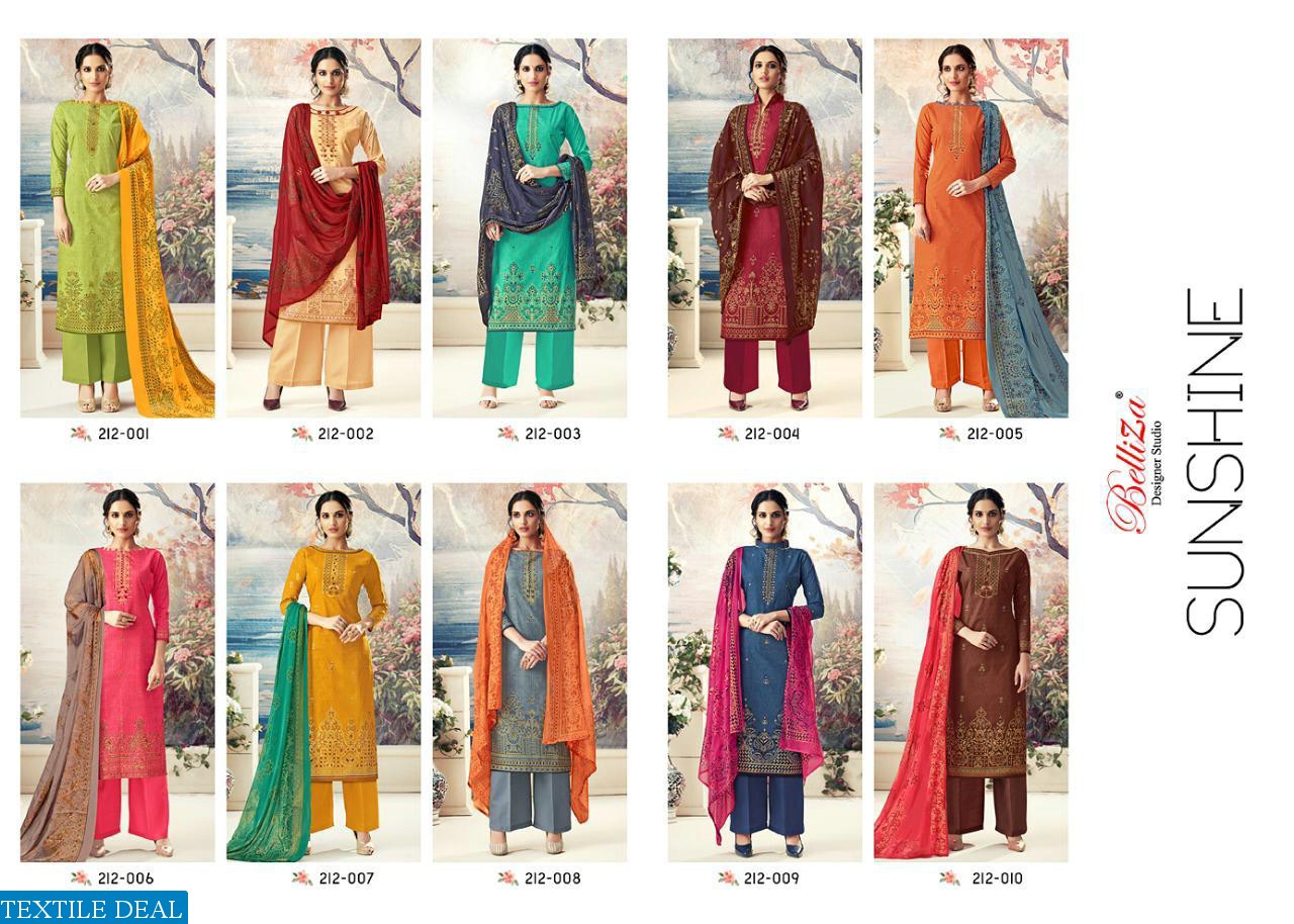 Belliza Sunshine Wholesale Dress Material