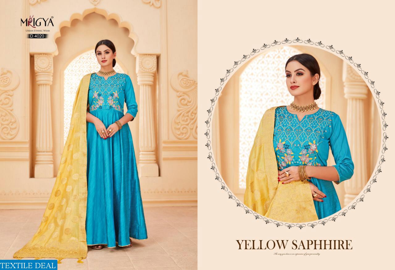 mrigya Swarna vol-2 Wholesale ready 3 wear banarasi Kurti with Dupatta