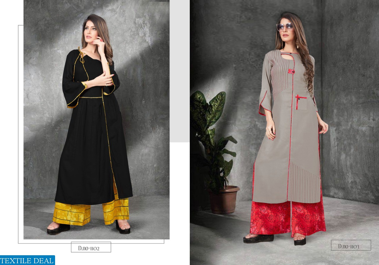 Smriti Naturals Wholesale Readymade Top And Plazo