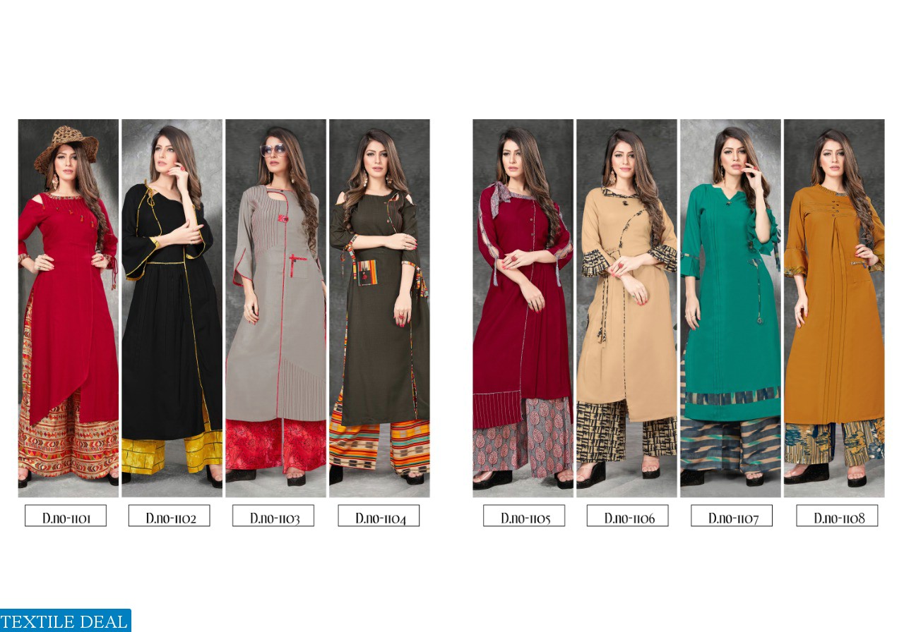 Smriti Naturals Wholesale Readymade Top And Plazo