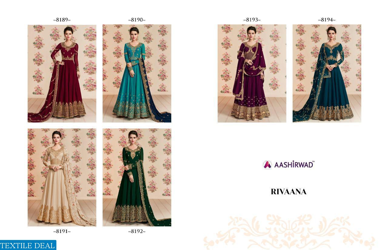 Aashirwad Rivaana Wholesale Ramzan Special Designer Dresses