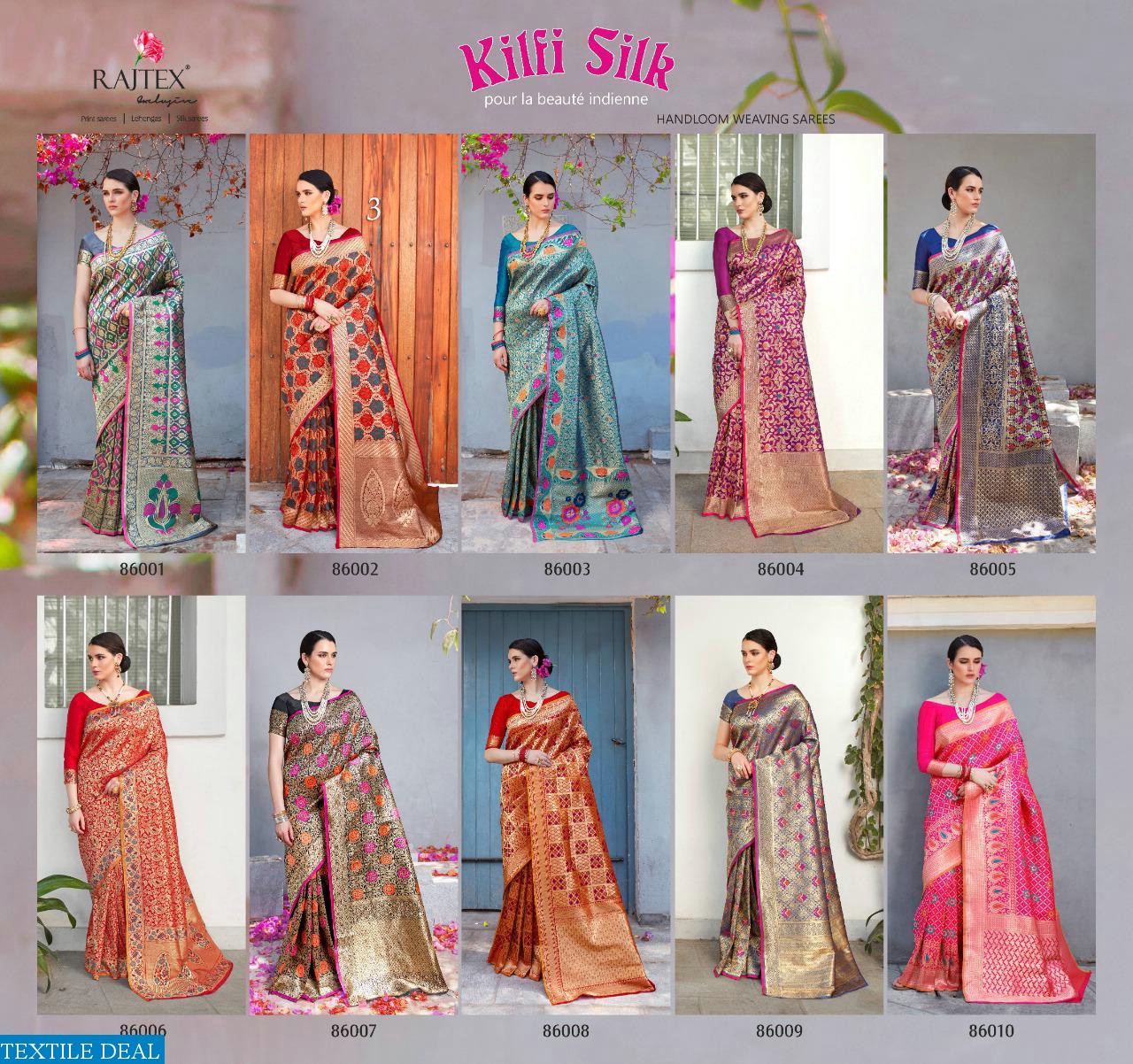 Rajtex Kilfi Silk Wholesale Silk Sarees