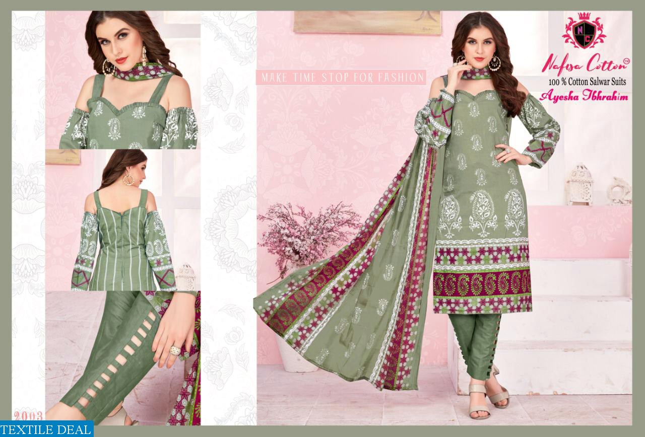 Nafisa Ayesha Ibrahim vol-2 Wholesale Printed Dress Material