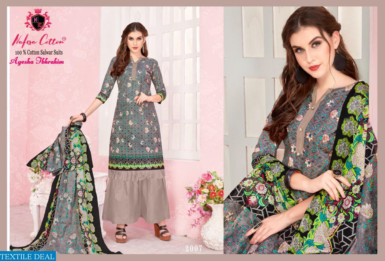 Nafisa Ayesha Ibrahim vol-2 Wholesale Printed Dress Material