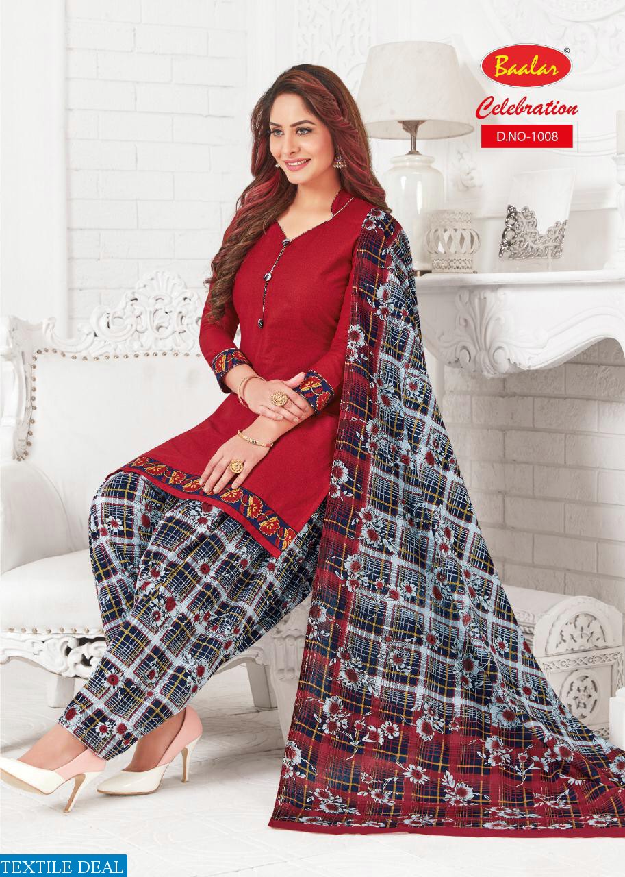 Baalar Celebration vol-10 Wholesale Printed Dress Material