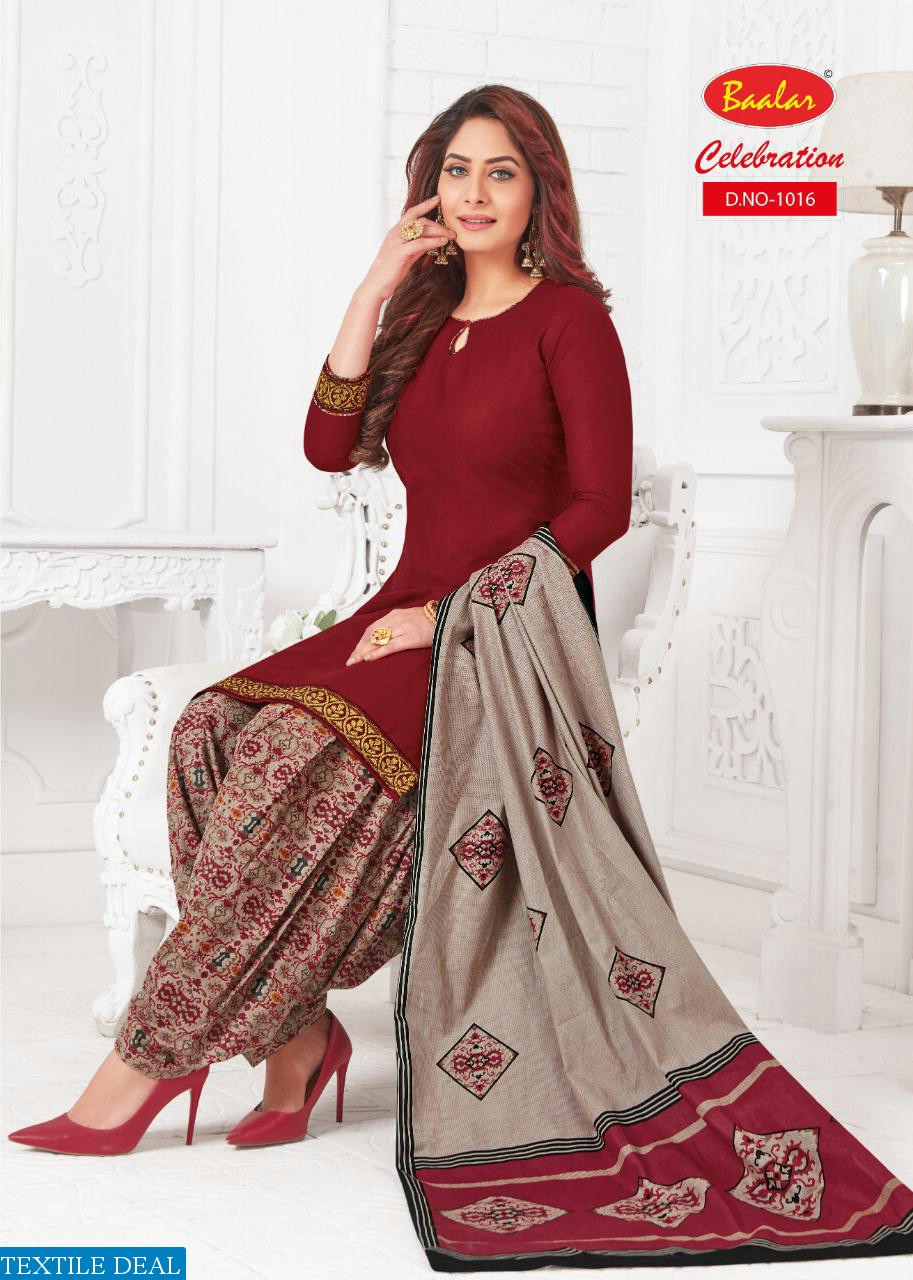 Baalar Celebration vol-10 Wholesale Printed Dress Material