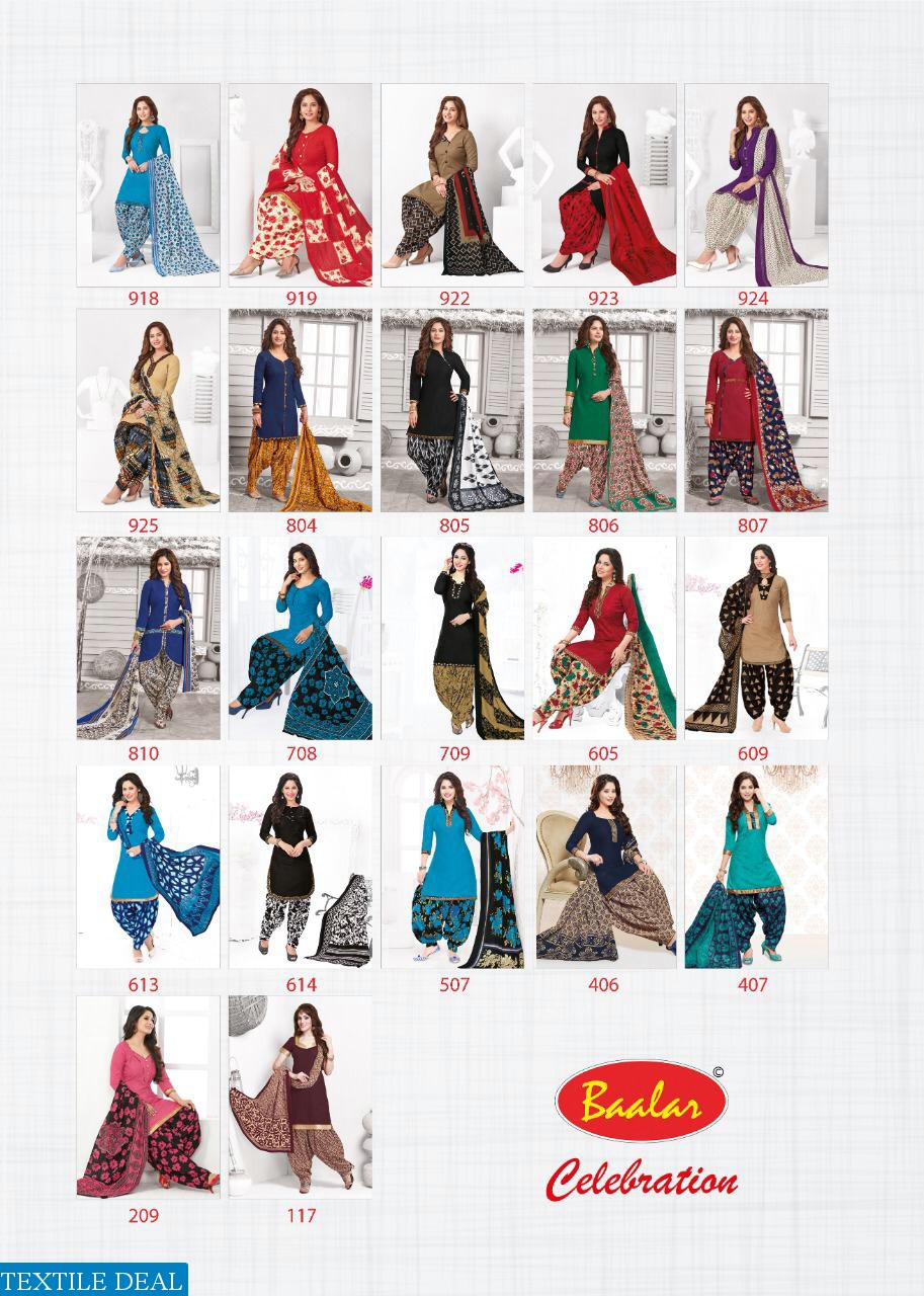 Baalar Celebration vol-10 Wholesale Printed Dress Material