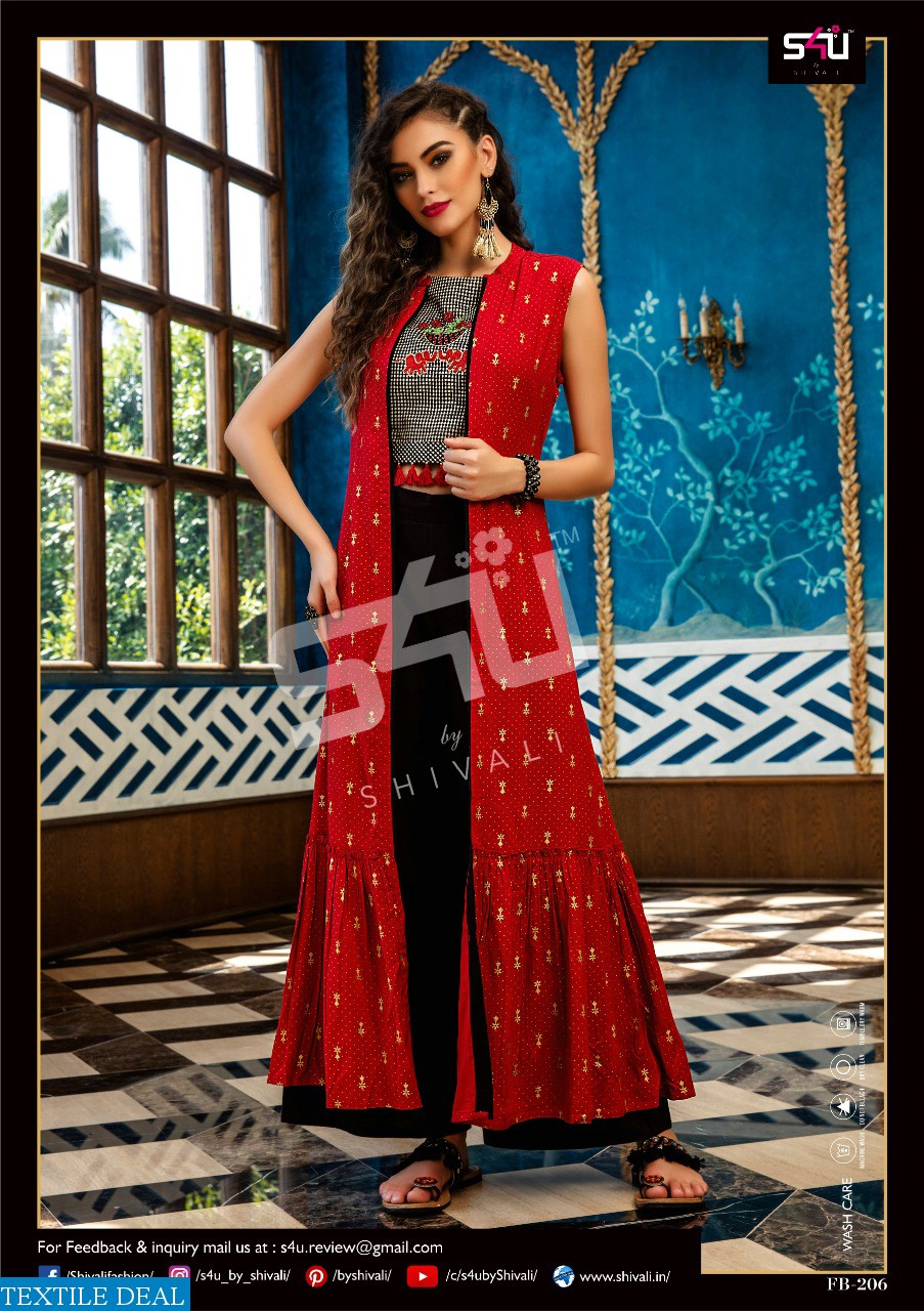 S4u Fusion Wholesale Readymade 3 PC Dresses