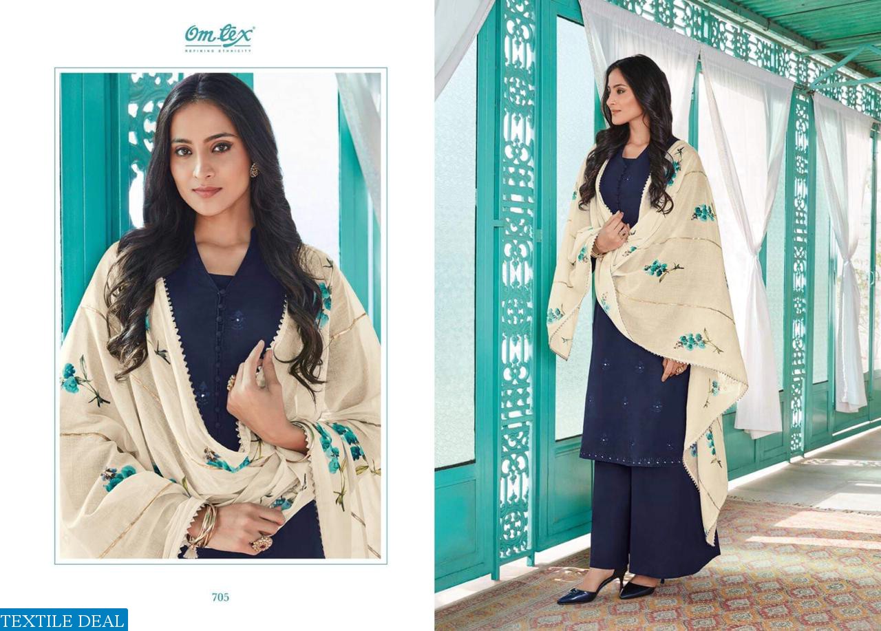 Omtex Gardenia Wholesale Lawn Cotton Salwar Suits