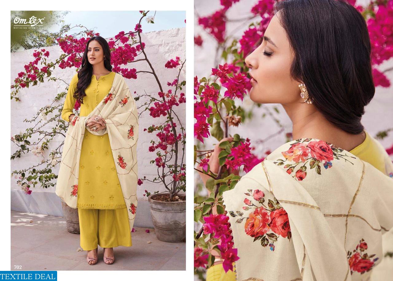 Omtex Gardenia Wholesale Lawn Cotton Salwar Suits