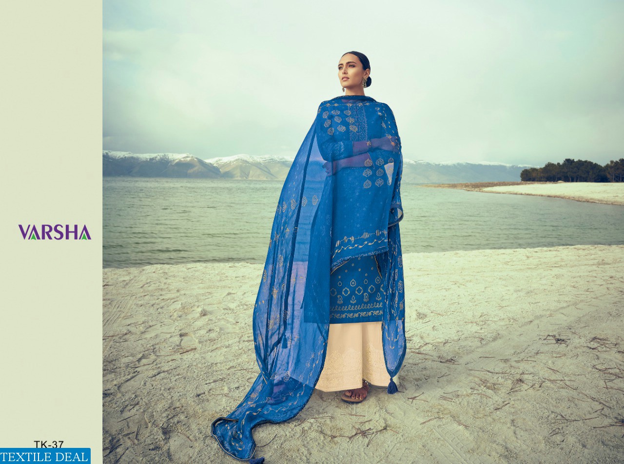 VARSHA TIE AND KNOTS VOL 2 COTTON BANDHNI PRINTED SALWAR SUITS CATALOG