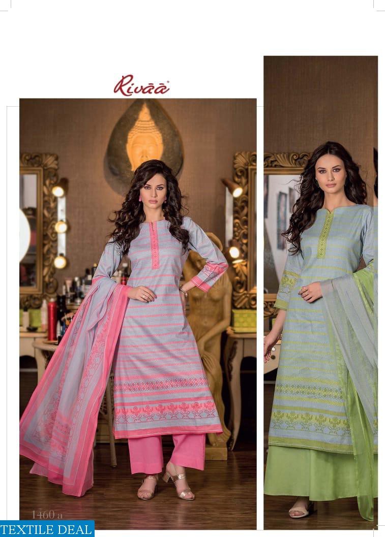 Rivaa Hasleen vol-2 Wholesale Dress Material