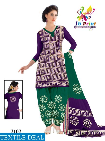 JB print Wax Batik Wholesale Bandhani Dress Material