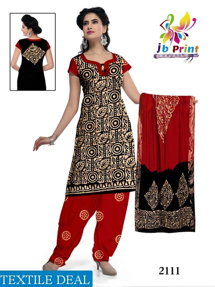 JB print Wax Batik Wholesale Bandhani Dress Material