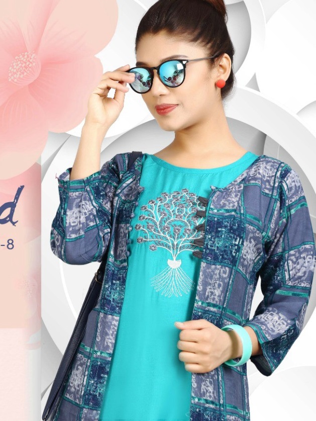 Rung Girl Friend vol-8 Wholesale 2pc kurtis Catalog