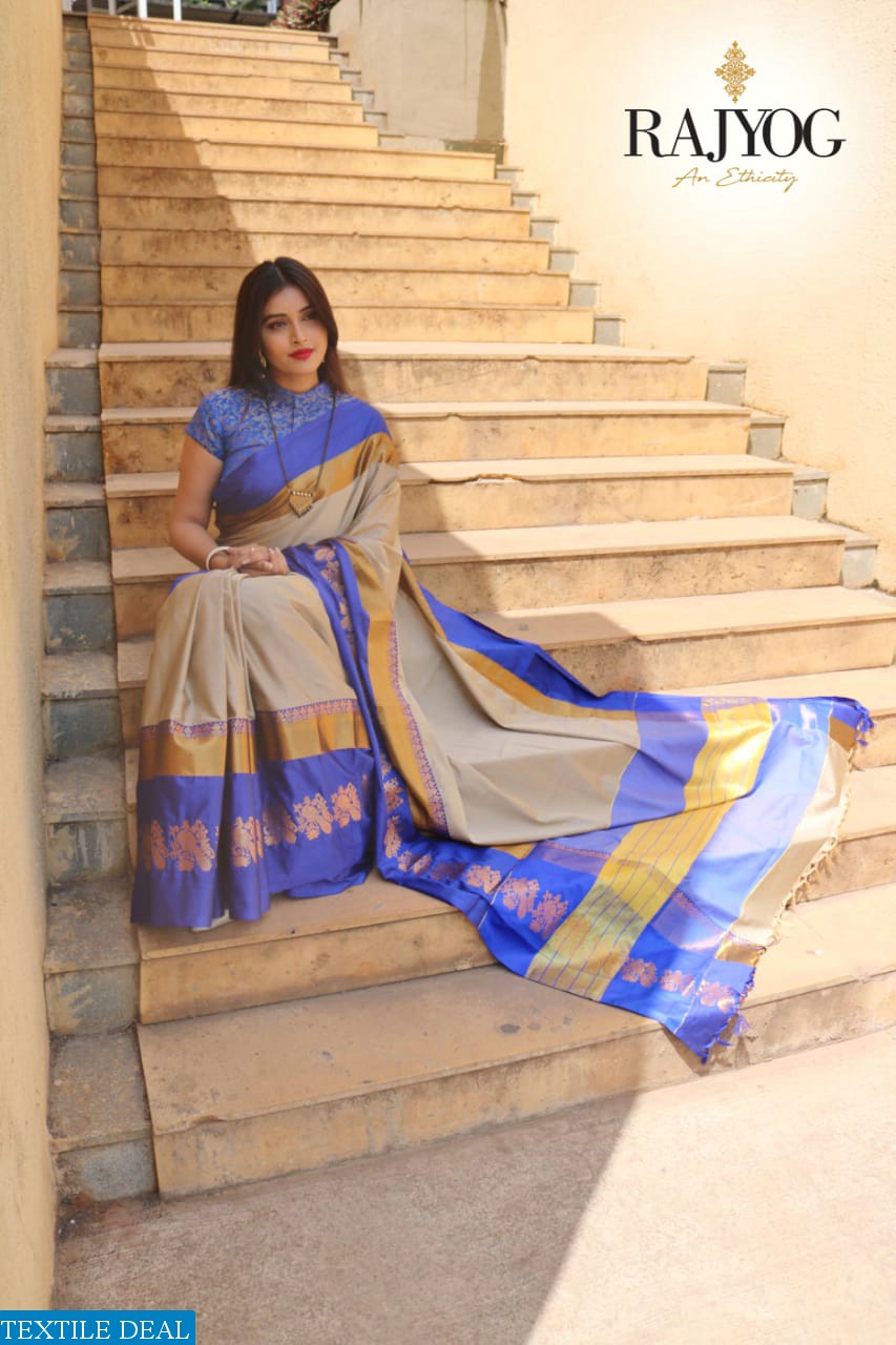 Rajyog Rich mayurika Wholesale Cotton Silk Sarees