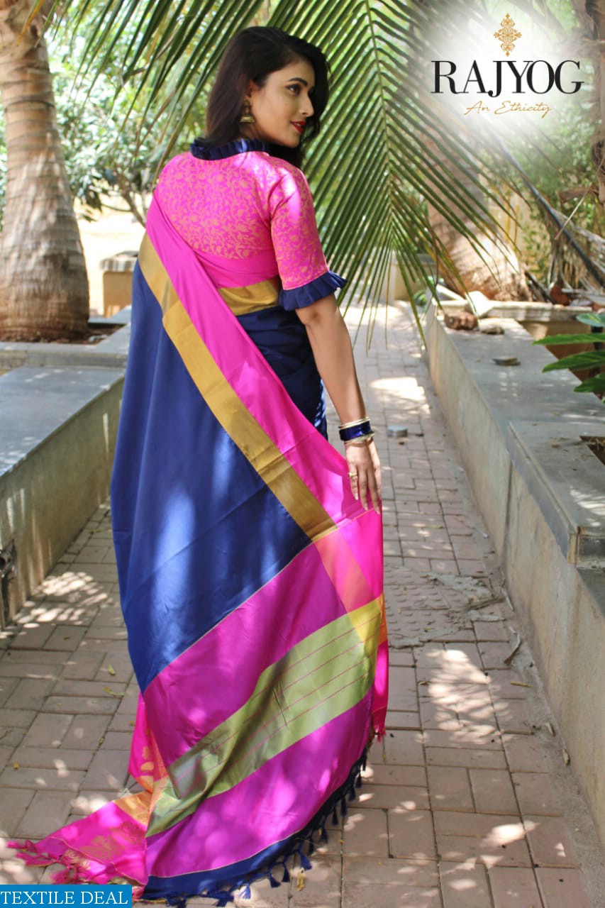 Rajyog Rich mayurika Wholesale Cotton Silk Sarees