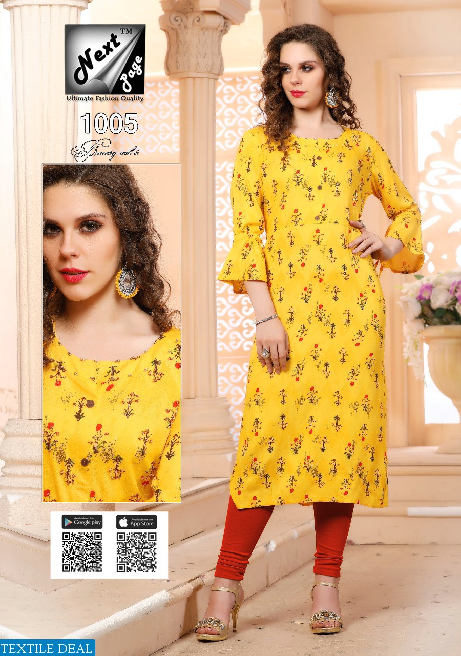 Next Page Beauty vol-2 Wholesaler And Dealer Ready Made Collection