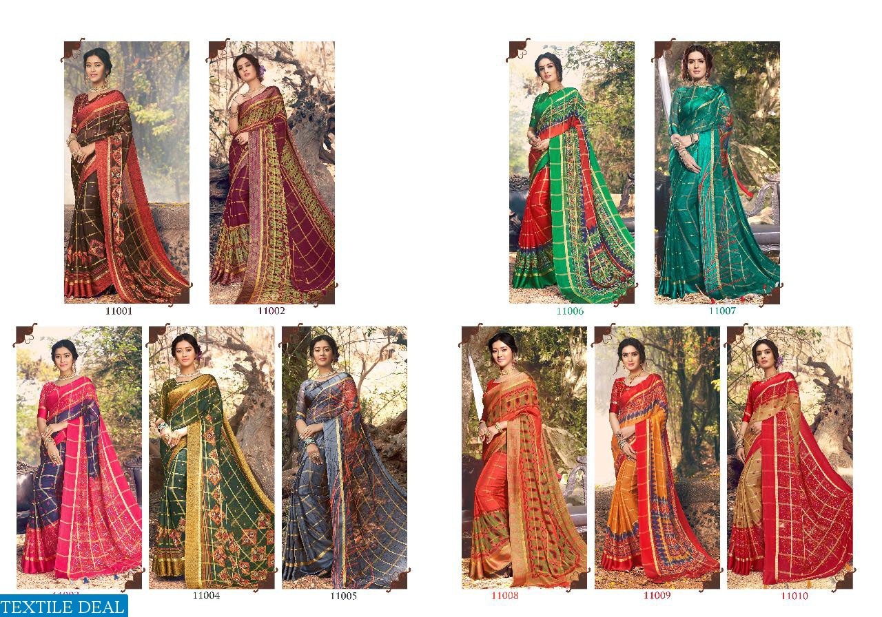 Mintorsi Sanskar Dealer Bandhani Sarees Blouse