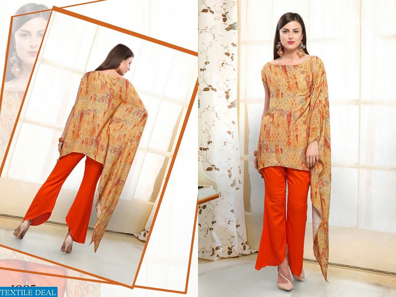 Aasvaa Divas vol-1 Wholesaler Ready Made Top And Bottom