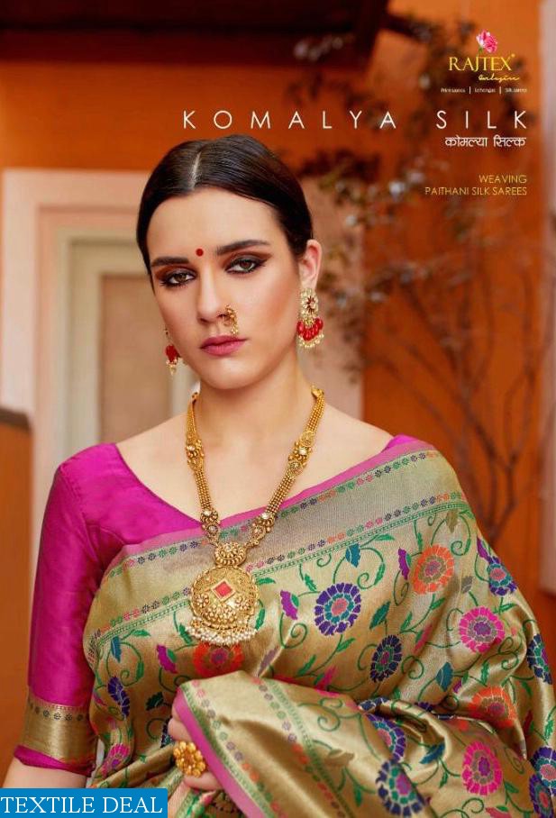 Rajtex Komalya Silk Dealer Fancy Silk Ethnic Sarees