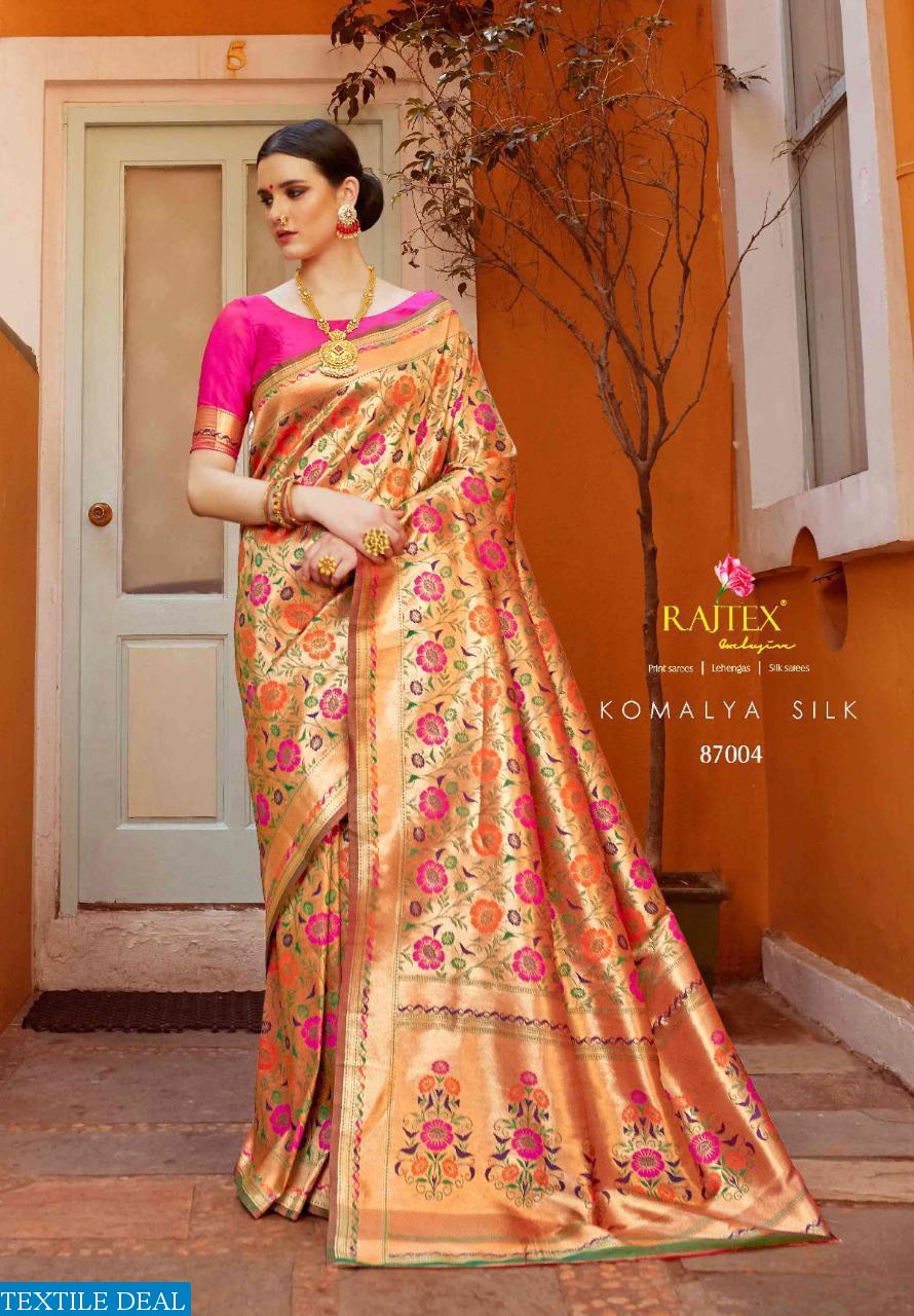 Rajtex Komalya Silk Dealer Fancy Silk Ethnic Sarees