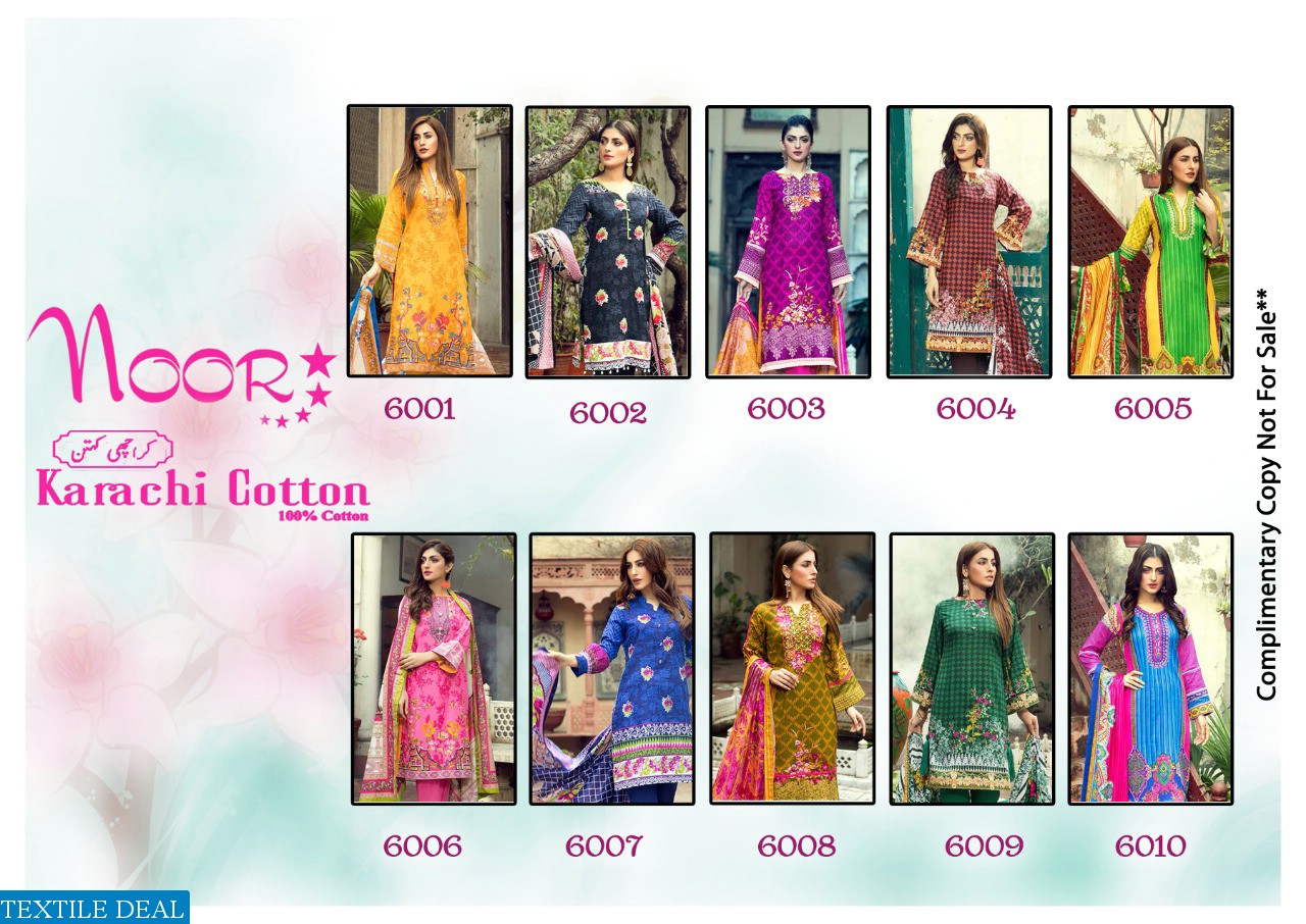 Noor Karachi vol-9 Dealer Printed Lawn Dress Material